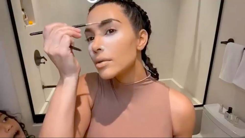 Kim Kardashian Says She's Hiding 'Because My Kids Will Not Leave Me Alone' and North Reacts - www.etonline.com