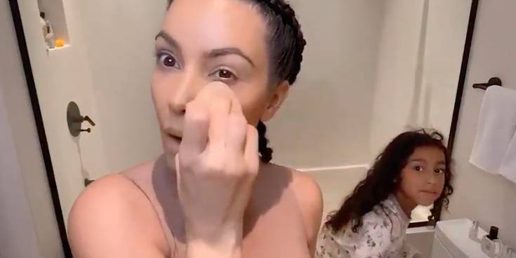 North West Calls Kim Kardashian Out on Camera for Saying "My Kids Will Not Leave Me Alone" - www.cosmopolitan.com