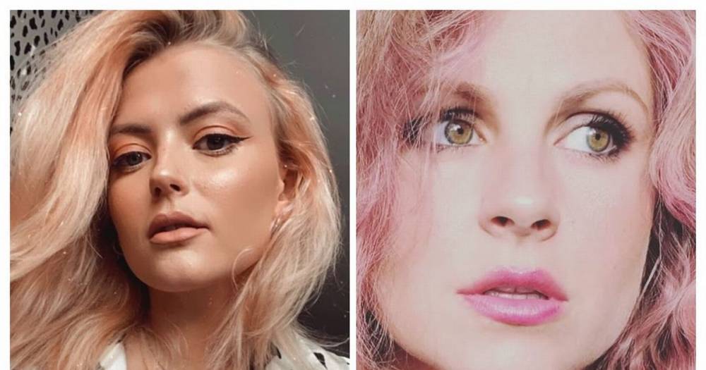 Corrie stars Lucy Fallon and Tina O'Brien look gorgeous with ice cream coloured isolation hair - www.manchestereveningnews.co.uk