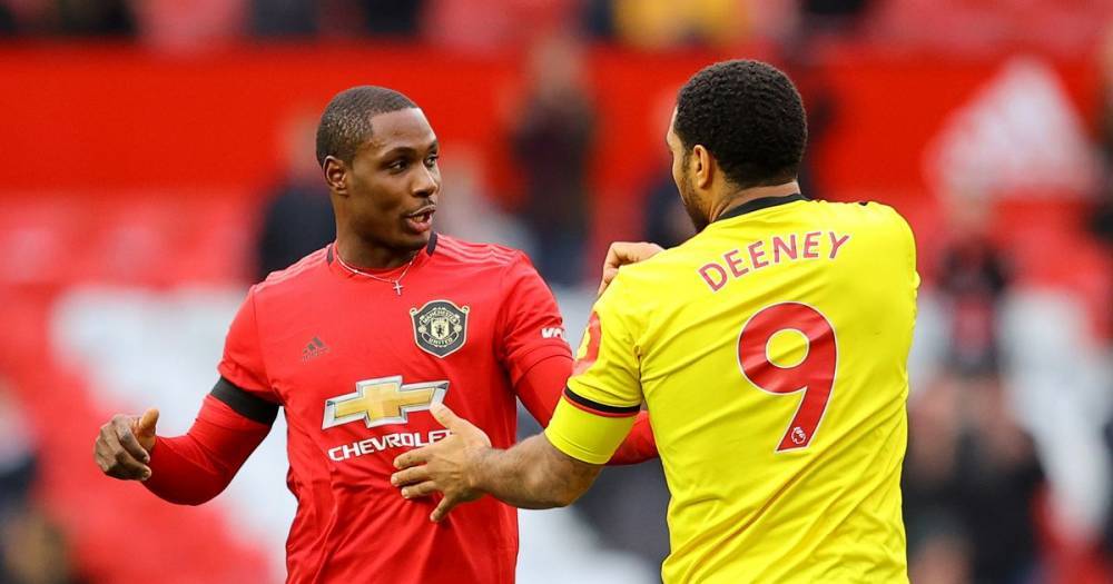 Manchester United forward Odion Ighalo lifts lid on Troy Deeney altercation - www.manchestereveningnews.co.uk - Manchester - Nigeria
