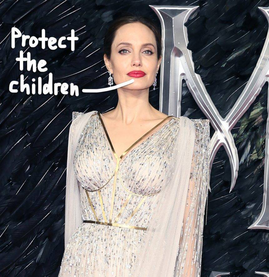 Angelina Jolie Warns Of Increased Child Abuse During Quarantine: ‘A Direct Rise In Trauma & Suffering’ - perezhilton.com