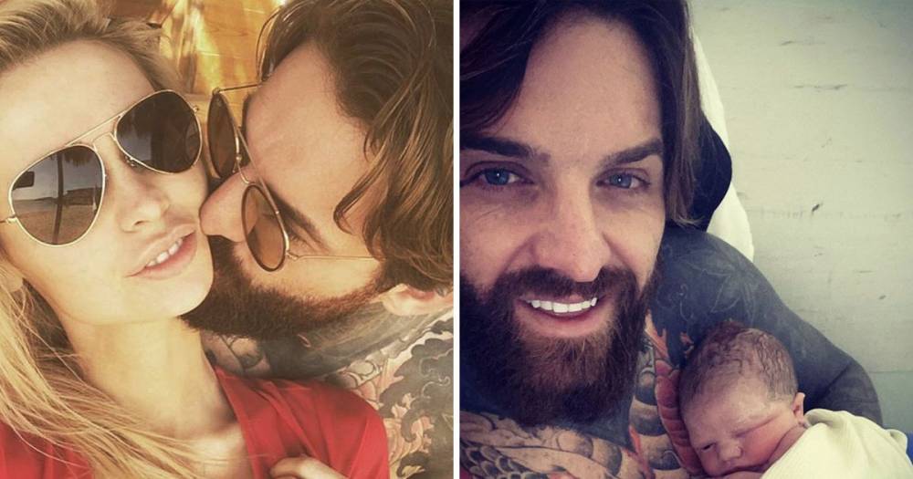 Geordie Shore star Aaron Chalmers reveals name of newborn baby boy as he shares adorable photo - www.ok.co.uk