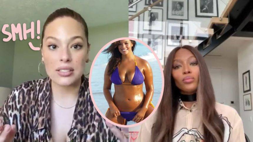 Ashley Graham Recalls One Model’s SHADY Reaction To Her History-Making Sports Illustrated Cover At Size 16 - perezhilton.com