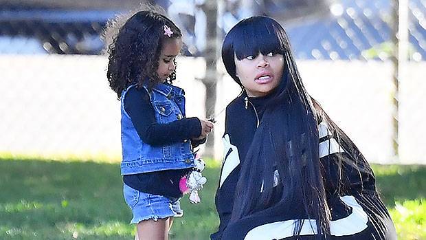 Blac Chyna Dyes Daughter Dream’s Hair Blue With Kid-Friendly Coloring — See Sweet Pics - hollywoodlife.com