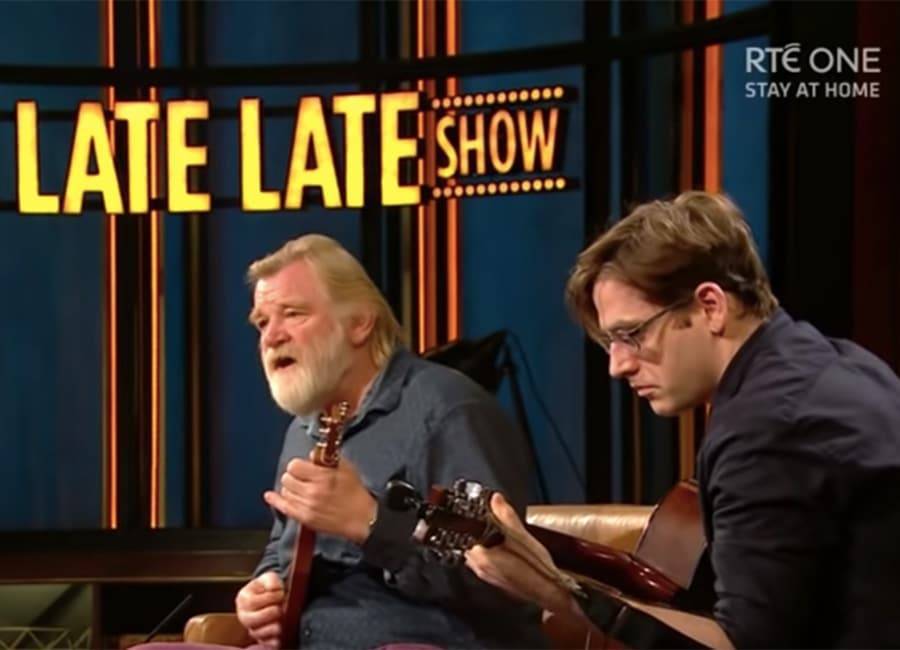 Viewers were blown away by Brendan Gleeson’s Late Late performance - evoke.ie