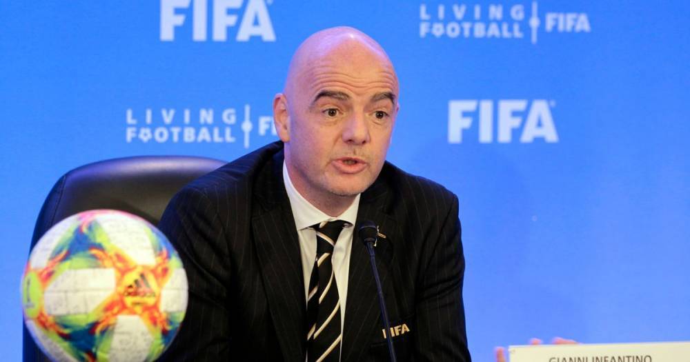 FIFA president issues statement on resuming the football season - www.manchestereveningnews.co.uk
