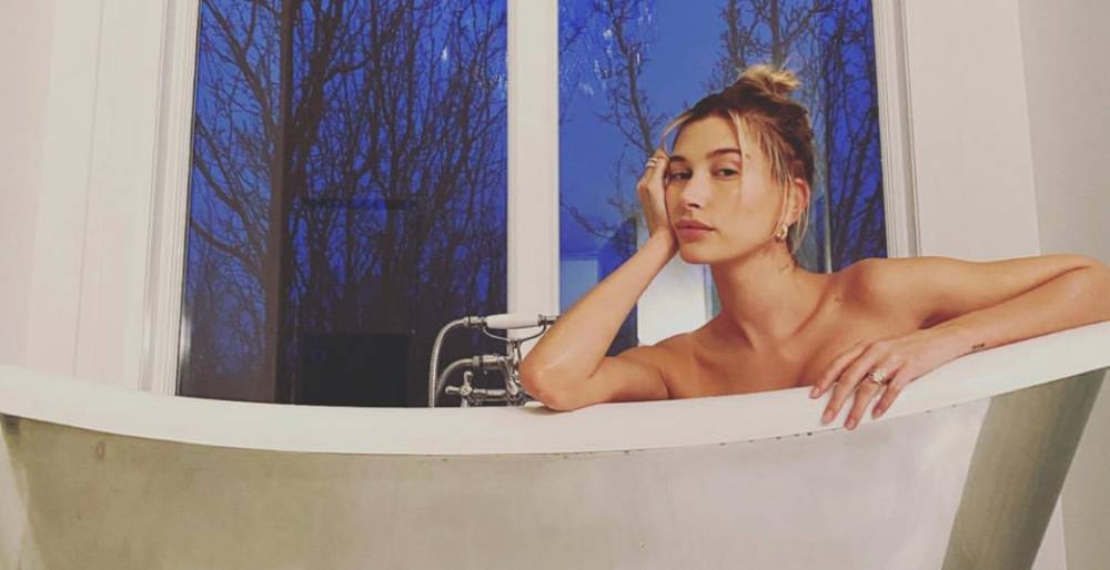 Justin Bieber Shares Photos He Took of Hailey in the Bathtub - www.justjared.com