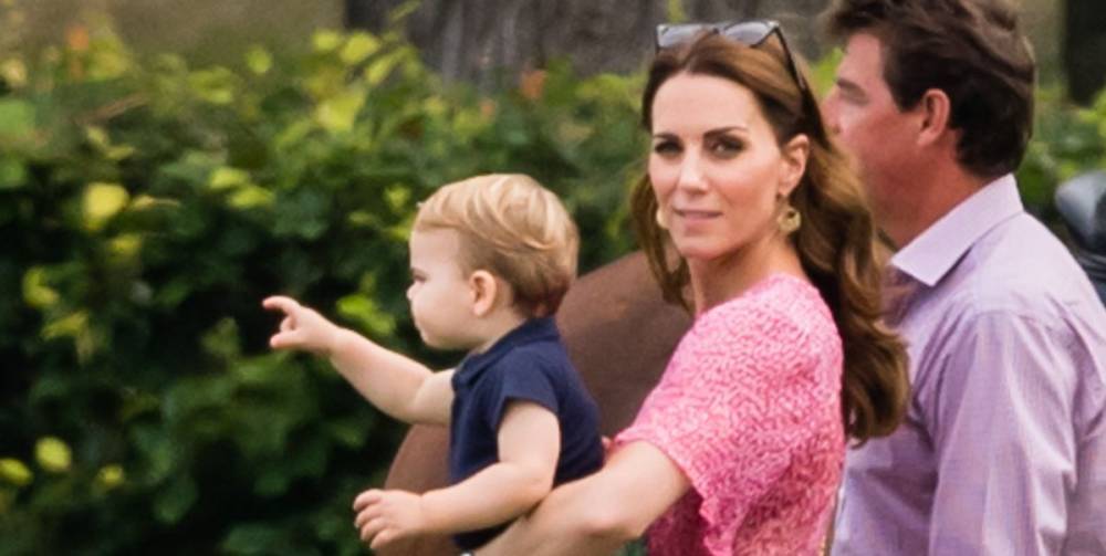 Kate Middleton - old princess Charlotte - old prince Louis - How Kate Middleton Is Celebrating Easter With the Royal Kids - elle.com