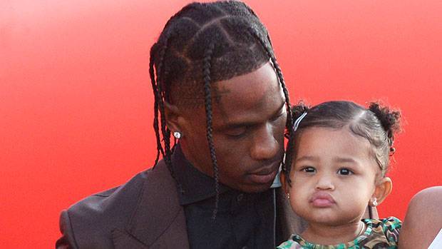 Stormi Webster, 2, Is So Excited For A Pool Play Date With Dad Travis Scott — Watch - hollywoodlife.com