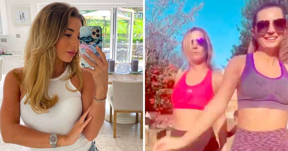 Dani Dyer faces backlash after appearing to flout lockdown rules by 'spending time between two houses' - www.ok.co.uk