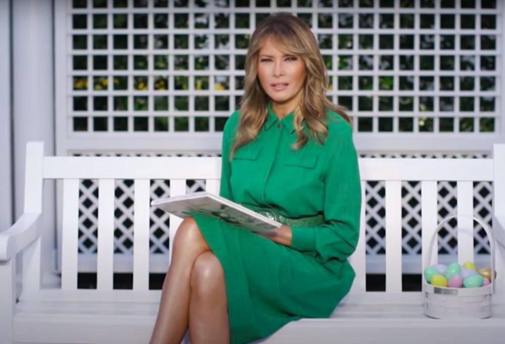 First Lady Melania Trump Reads ‘The Little Rabbit’ For Easter - etcanada.com
