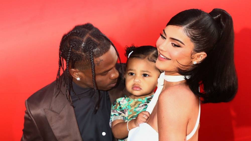 Travis Scott Quarantines With Kylie Jenner and Daughter Stormi in Palm Springs - www.etonline.com - city Palm Springs