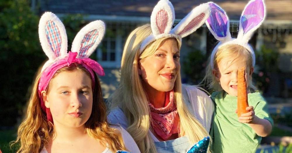 How Tori Spelling, Snooki, Madonna, More Stars Celebrated Easter Amid Quarantine: Photos - www.usmagazine.com