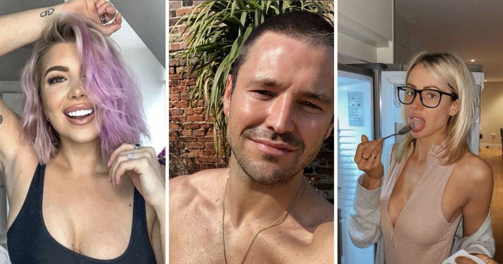 Mark Wright and Olivia Buckland among stars sharing snaps of dramatic hair transformations during lockdown - www.ok.co.uk