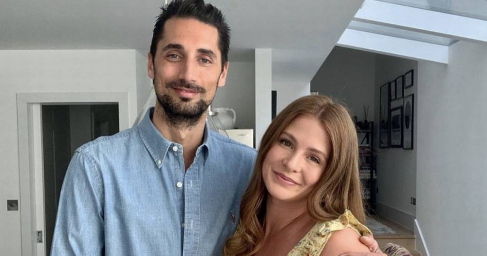 Millie Mackintosh shares sweet video of unborn baby girl moving and kicking as she counts down to due date - www.ok.co.uk - Britain