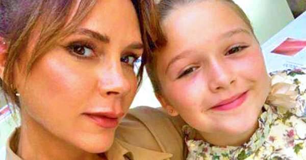 Victoria Beckham shares adorable never-before-seen photo of Harper at Easter - www.msn.com