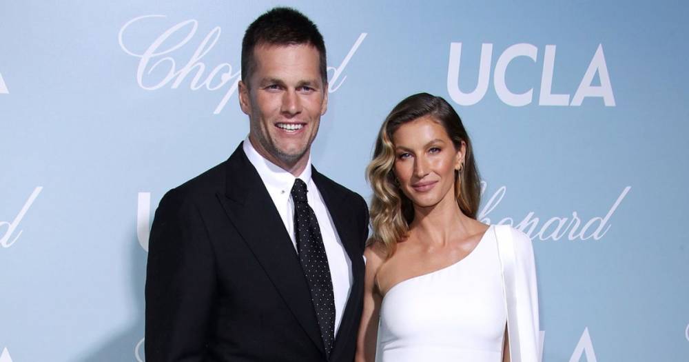 Tom Brady Gives Gisele Bundchen a Kiss in Easter Family Photo After Marriage Confession - www.usmagazine.com - county Bay