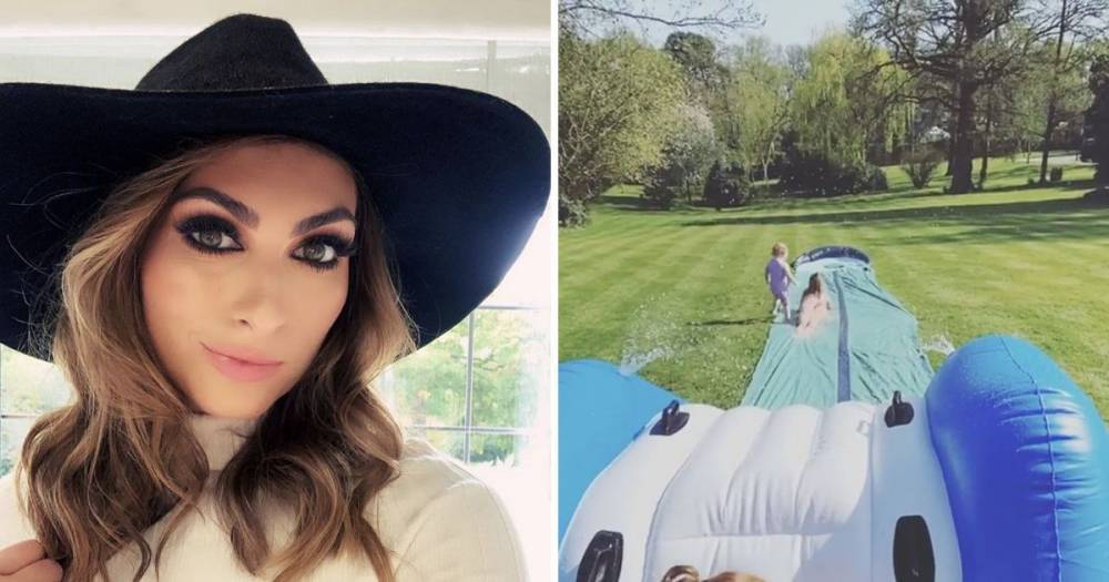 Luisa Zissman shows off huge garden as amazed fans question if she lives in a national park - www.ok.co.uk