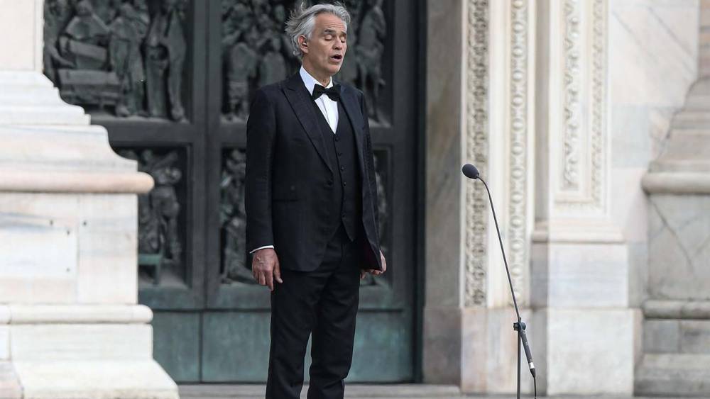 Andrea Bocelli Performs Live From Milan Cathedral on Easter Sunday - www.hollywoodreporter.com - Italy - city Milan