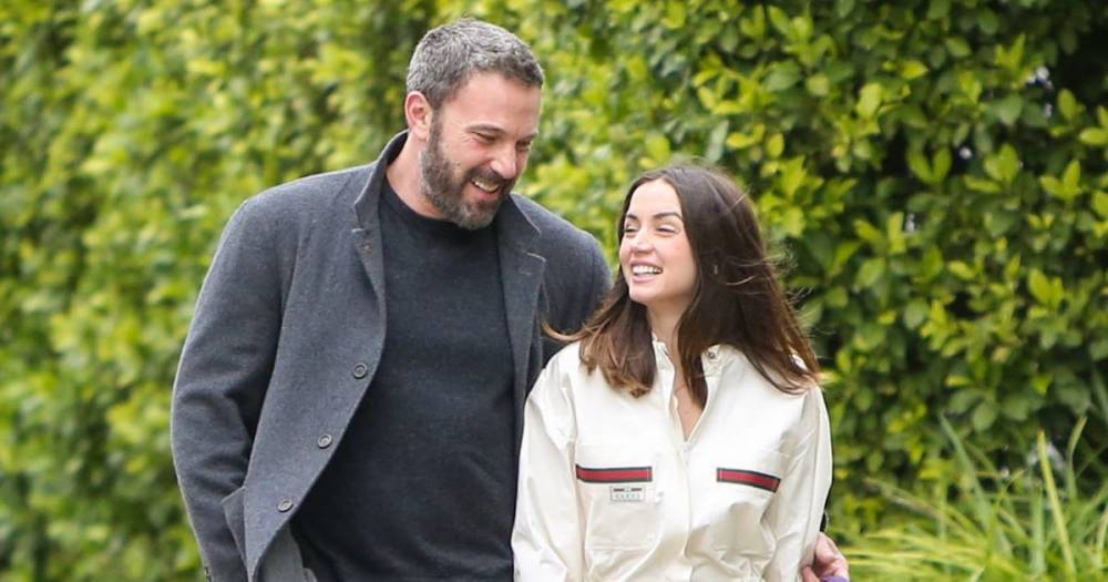 Ben Affleck Goes for Walk With Girlfriend Ana de Armas on Easter: Pics - www.usmagazine.com - Los Angeles - county Pacific