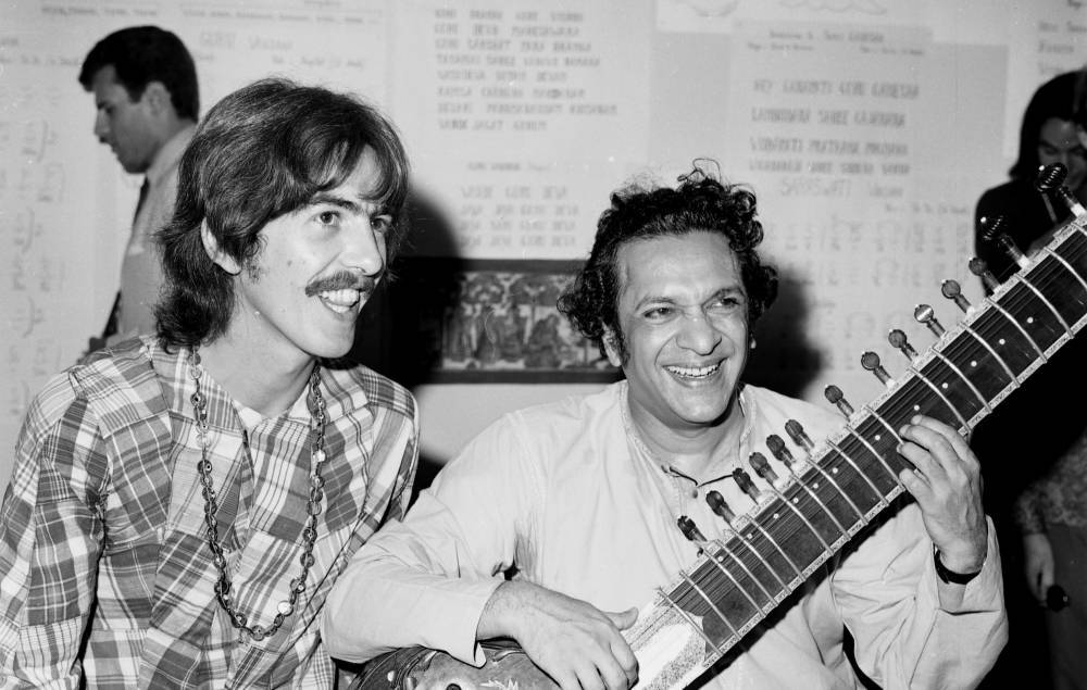 Rare Ravi Shankar footage surfaces showing him teach George Harrison the sitar - www.nme.com - London - New York