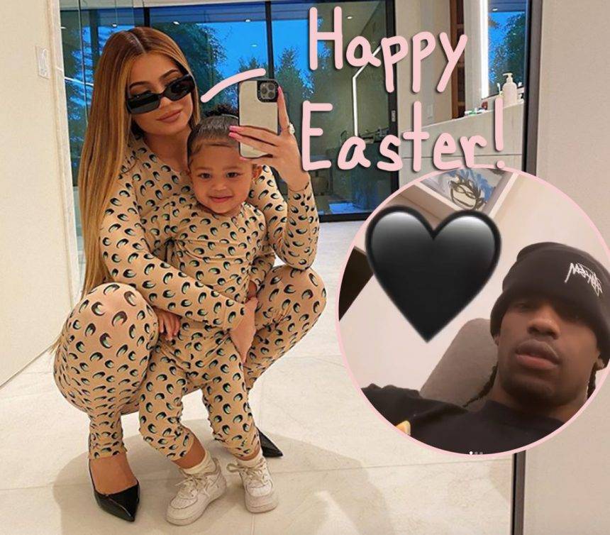 Kylie Jenner & Travis Scott Spend Easter Quarantined Together With Stormi Webster Out In Palm Springs! - perezhilton.com - city Palm Springs