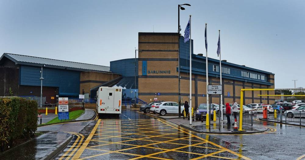 Barlinnie inmates cause havoc after climbing on to roof in exercise yard and refusing to come down - www.dailyrecord.co.uk - Scotland