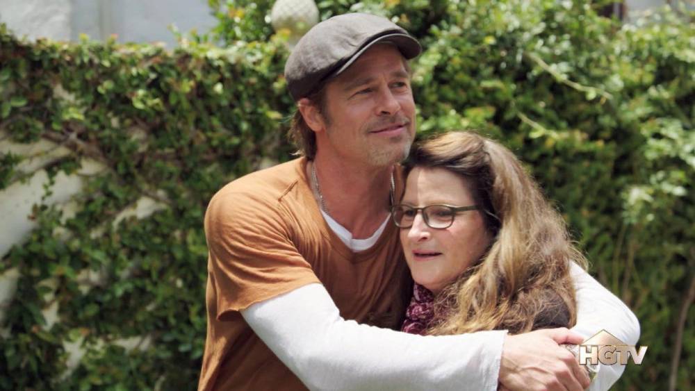 Brad Pitt Gets Emotional While Renovating a Friend's Home With the Property Brothers on 'Celebrity IOU' - www.etonline.com