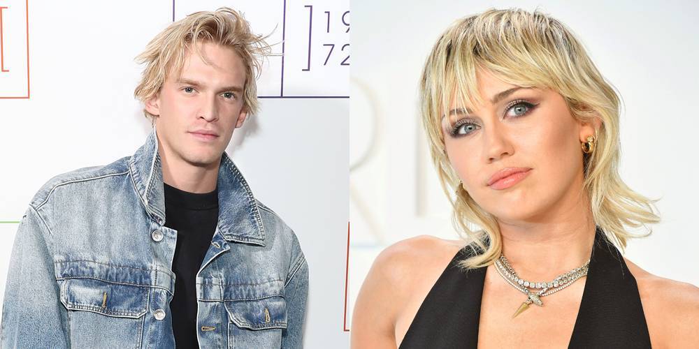 Miley Cyrus Gives Cody Simpson A Glam Makeover During Quarantine - www.justjared.com