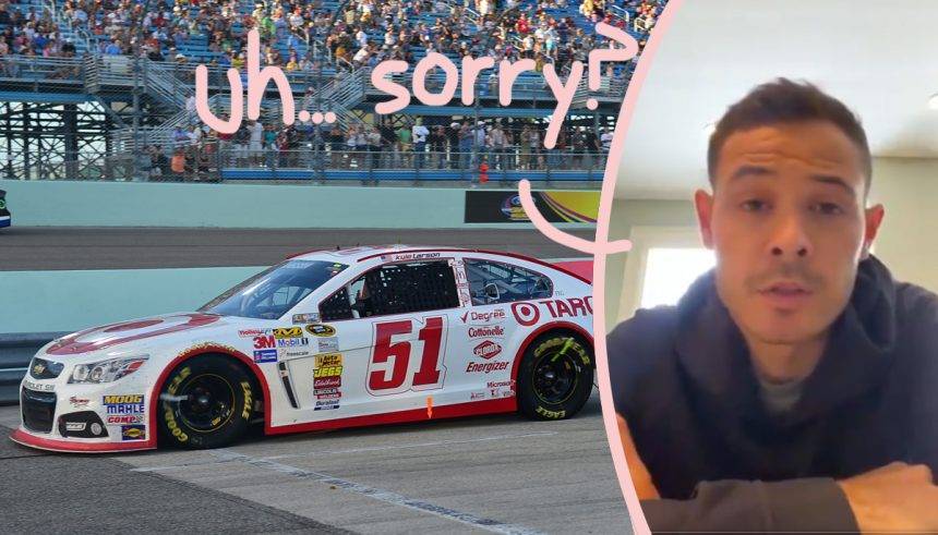 NASCAR Star Suspended After Dropping N-Word On Video Game Stream! - perezhilton.com
