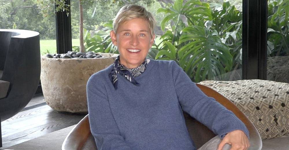 Ellen DeGeneres Teaches Fans How to Make a Mask at Home - www.justjared.com