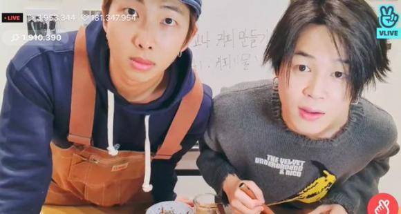 VIDEOS: BTS members Jimin & Namjoon's struggle while trying to whisk Dalgona Coffee mixture will make you LOL - www.pinkvilla.com