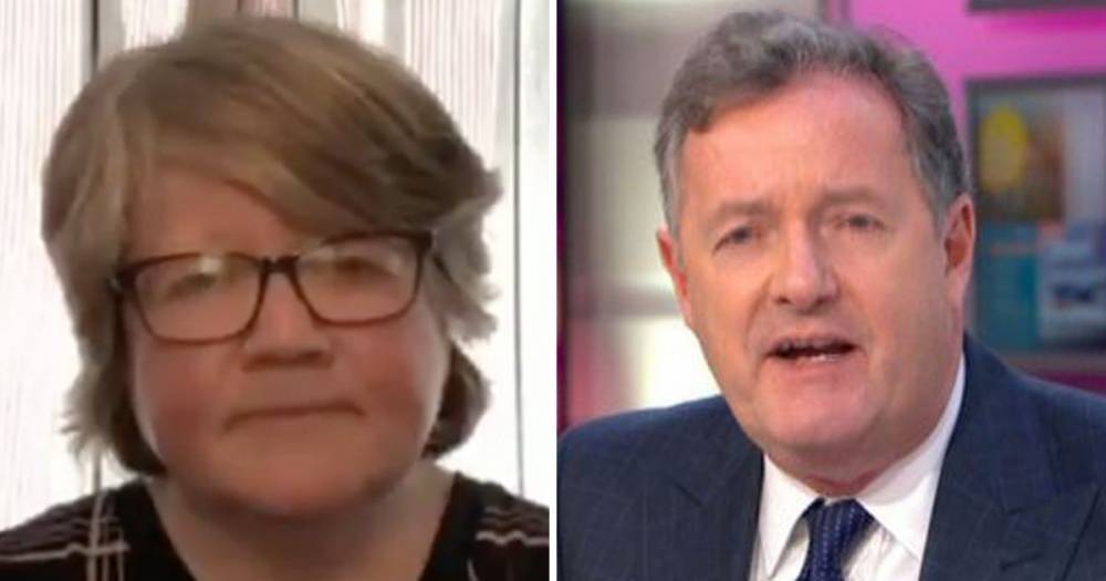 Piers Morgan slams MP Thérèse Coffey as she pleads for him to not shout in Good Morning Britain row - www.ok.co.uk - Britain