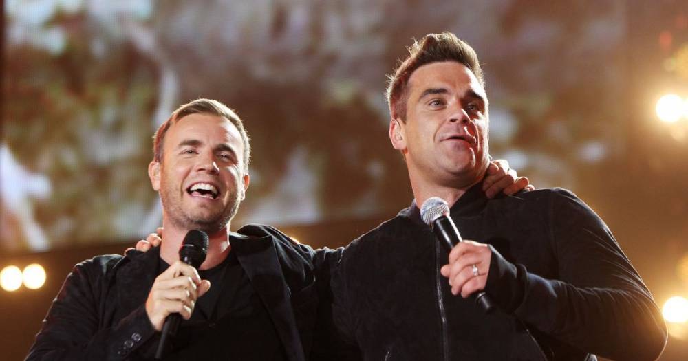 Robbie Williams and Gary Barlow delight fans as they reunite to virtually sing Shame 10 years on - www.ok.co.uk