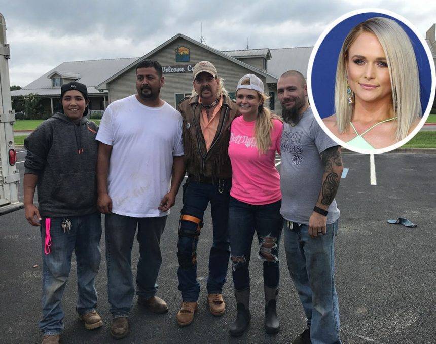 Miranda Lambert Forced To Explain After Getting Slammed For Posting Throwback Pic With Tiger King‘s Joe Exotic - perezhilton.com