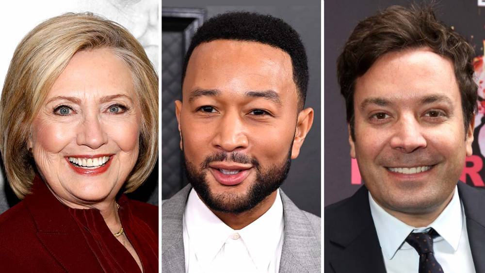 Hillary Clinton, John Legend, Jimmy Fallon to Give Graduation Speeches in iHeartMedia Podcast Special (Exclusive) - www.hollywoodreporter.com