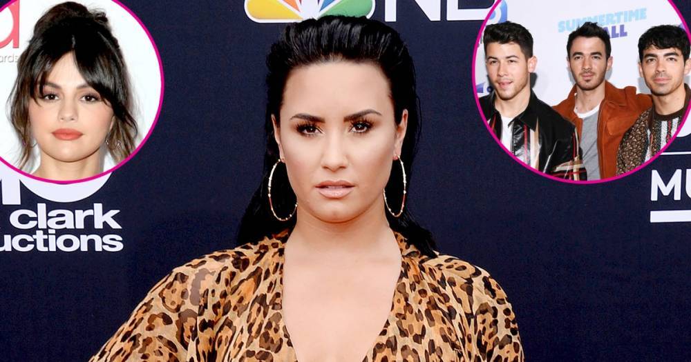 Demi Lovato Confirms She Is No Longer Friends With Selena Gomez or the Jonas Brothers - www.usmagazine.com - county Love