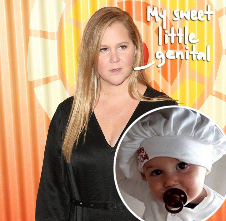 Amy Schumer Had To Change Her Son Gene’s Name & The Reason Why Is Kind Of Hilarious! - perezhilton.com