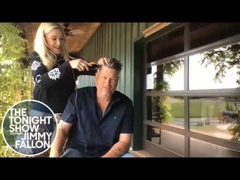 Gwen Stefani Gives Blake Shelton A Mullet Before They Duet On The Tonight Show — Watch! - perezhilton.com - state Louisiana