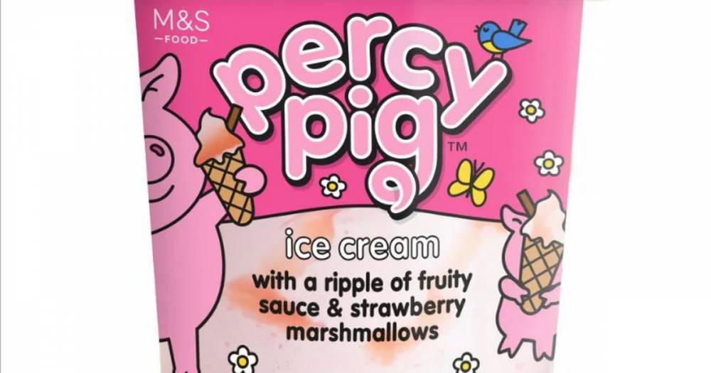 M&S have launched a Percy Pig flavoured ice cream and fans can't wait to try it - www.ok.co.uk