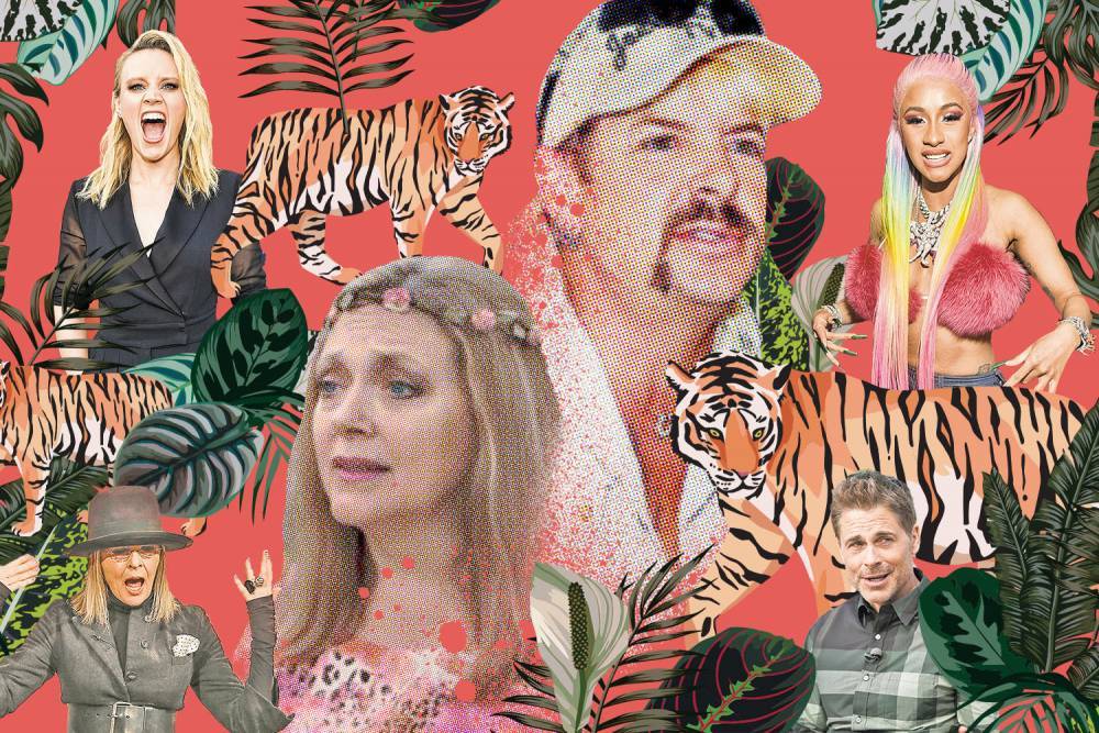 Claws are out as celebs take sides on ‘Tiger King’ - nypost.com