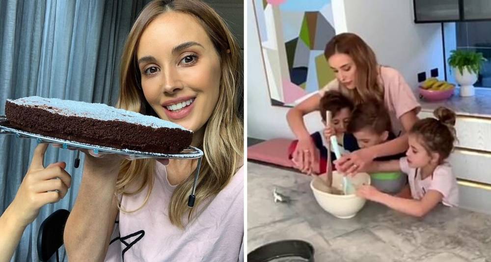 Bec Judd shows off baking skills in isolation - www.who.com.au