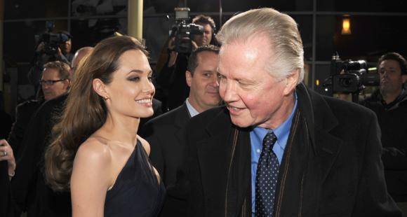 Angelina Jolie's father Jon Voight wants the actress to bury the hatchet with Brad Pitt and Jennifer Aniston? - www.pinkvilla.com