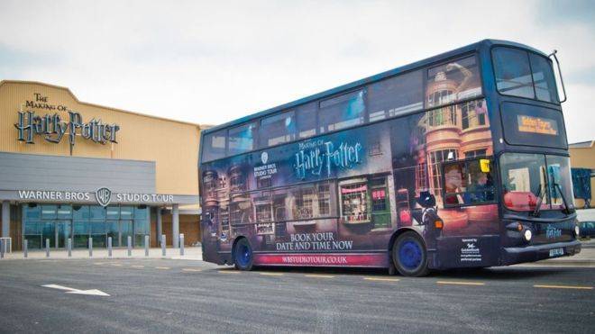 Harry Potter Studio Tour Buses Used to Shuttle Health Workers in Fight Against Coronavirus - variety.com