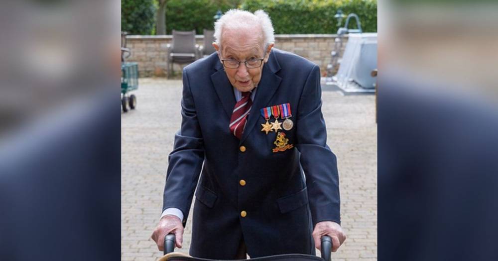 War veteran, 99, raises £6m for the NHS after pledging to walk 100 lengths of his garden before he turns 100 - www.manchestereveningnews.co.uk