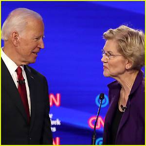 Senator Elizabeth Warren Endorses Joe Biden for President - www.justjared.com - USA - county Warren