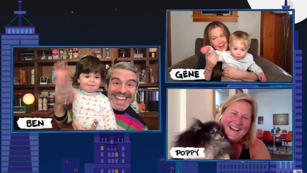 Watch Amy Schumer’s Son Gene and Andy Cohen’s Son Ben Say 'Hi' to Each Other in Quarantine - www.etonline.com