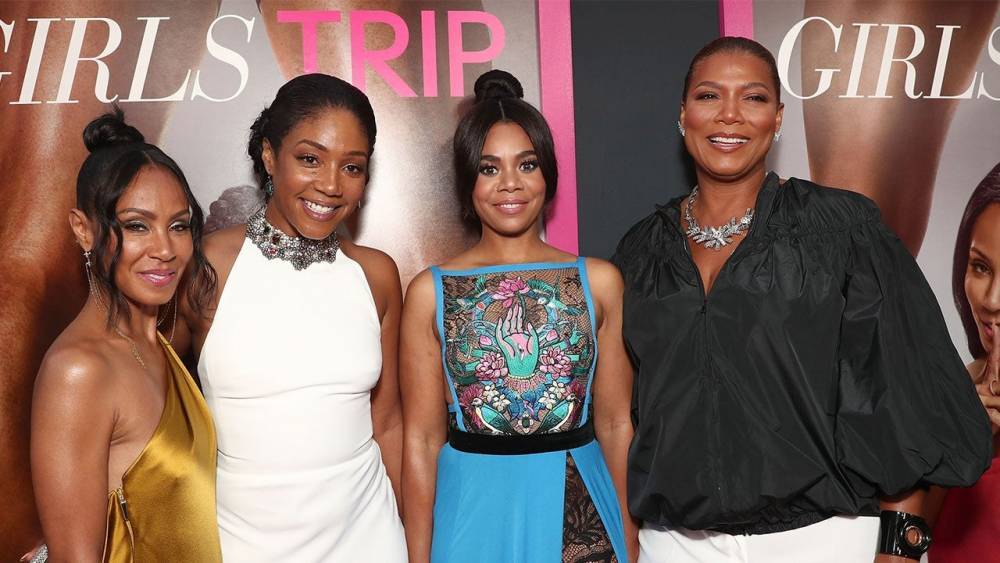 Jada Pinkett Smith and the 'Girls Trip' Cast Talk Stripping, Dating and Celeb Crushes on 'Red Table Talk' - www.etonline.com