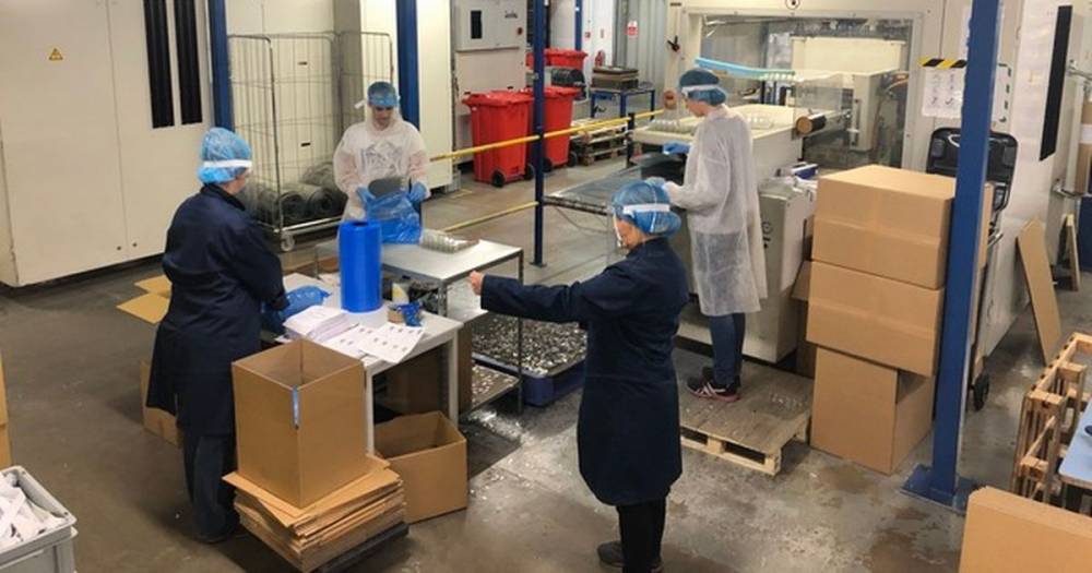 Stockport firm producing 100,000 visors a week to protect NHS and care workers - www.manchestereveningnews.co.uk