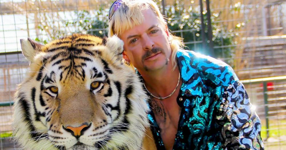 Joe Exotic’s Sparkly Pink Shirt From ‘Tiger King’ Is Now Up for Auction on eBay - www.usmagazine.com
